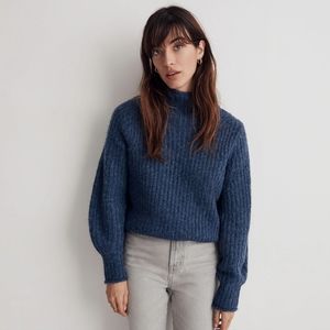 Madewell Loretto Mockneck Pullover Sweater